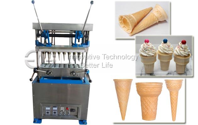 Wafer Ice Cream Cone Maker Machine
