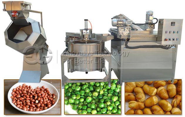 Automatic Peanut Fryer Machine with Filter