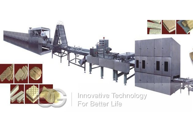 <strong>45 Mould Electric Heating Wafer Biscuit Production Line</strong>