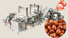 Automatic Snack Frying Machine