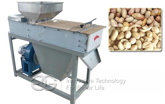 Dry Type Red Coated Peanut Peeling Machine For Sale