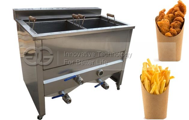 Potato Chips Frying Machine