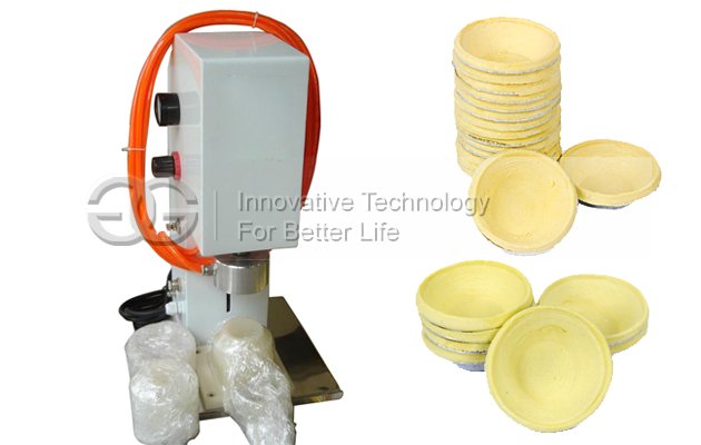 Easy Operation Egg Tart Skin Forming Press Machine