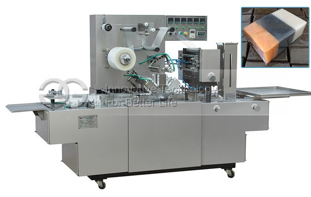 Transparent Film Plastic Soap Wrapping Machine for Sale