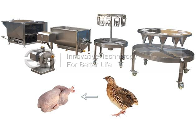 Small Quail Slaughter Machine Equipment Line