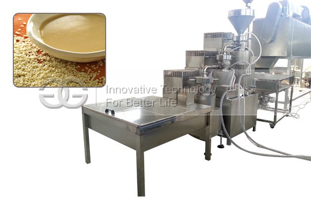 Hot Selling 300kg/h Sesame Tahini Production Line with Good Quality