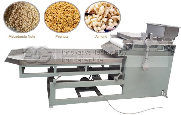 Macadamia Nuts Chopping Machine|Peanut Particles Choper Cutter Machine