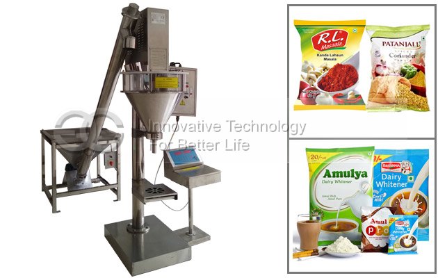 Semi Automatic Juice Spices Powder Filling Packing Machine