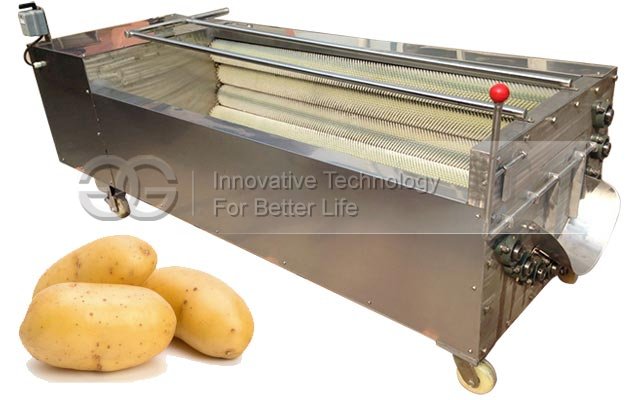 Commercial Fruit Vegetable Washing and Peeling Machine