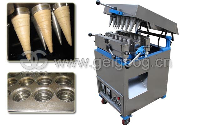 Ice Cream Cone Wafer Forming Machine