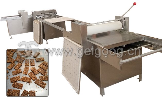 <b>Semi-automatic Groundnut Brittle Making Machine|Peanut Candy Production Line</b>