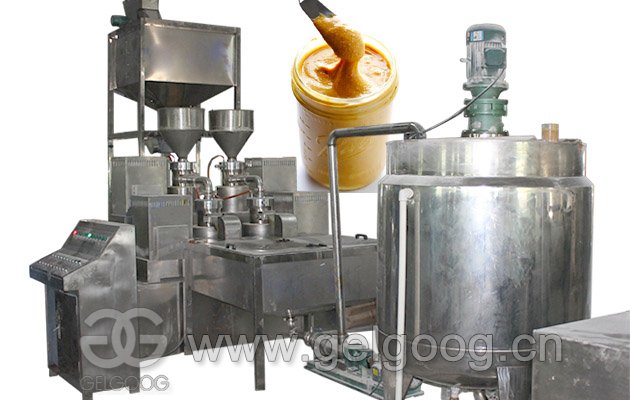 Full Industrial Peanut Butter Processing Equipment Line for Sale
