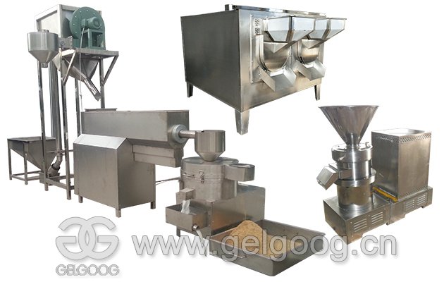 Automatic Sesame Paste Tahini Production Line 1000 kg/h