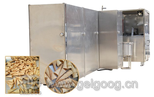 Automatic Rolled Ice Cream Cone Production Line 5000 pcs/h