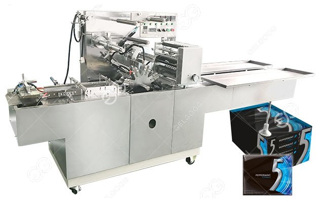 Automatic Cellophane Overwrapping Machine BTB-300B for Chewing Gum Box