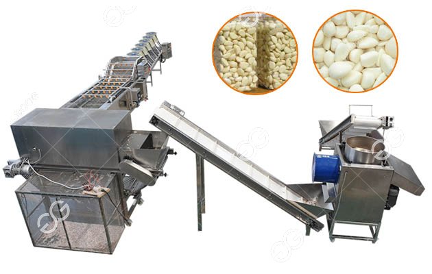 <b>Automatic Garlic Clove Separating Peeling Production Line</b>