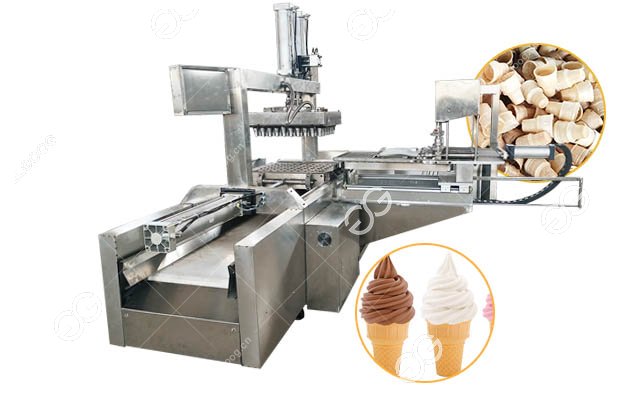 Automatic Sofy Ice Cream Wafer Cone Machine for Sale