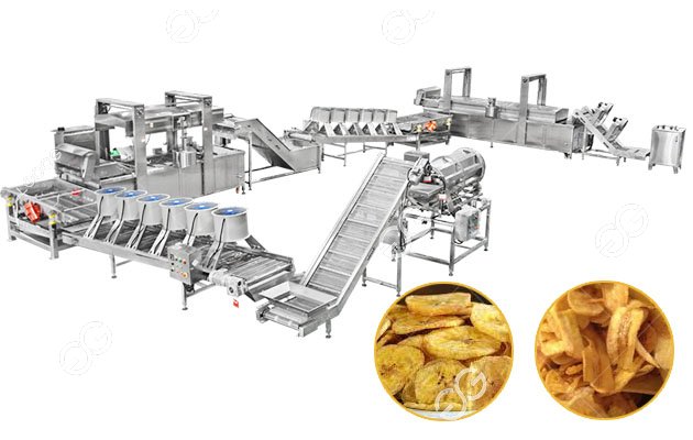 Automatic Plantain Banana Chips Production Line Gelgoog Brand