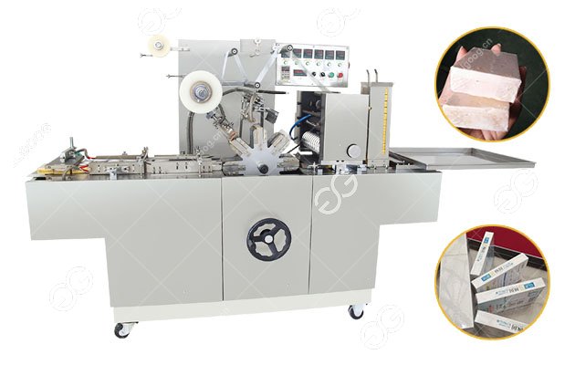 Transparent Film Plastic Soap Wrapping Machine for Sale