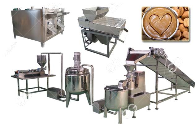 Small Scale Peanut Butter Production line Machinery 100 kg/h