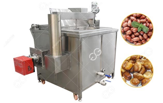 Commercial Chin Chin Frying Machine Gas Heating