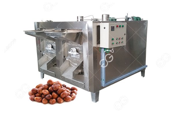 Rotary Gas Peanut Almond Sesame Roasting Machine