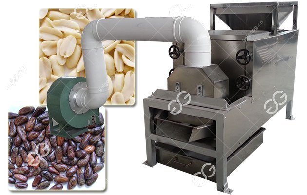 Roasted Cocoa Bean Peeling Machine for Cocoa Powder Production