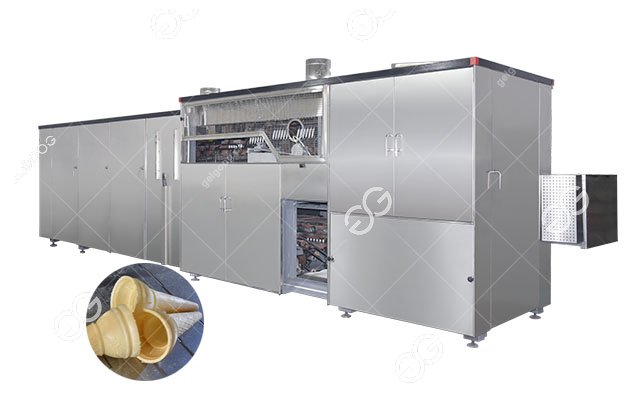 Automatic Ice Cream Wafer Cone Processing Equipment Line DWL40-6