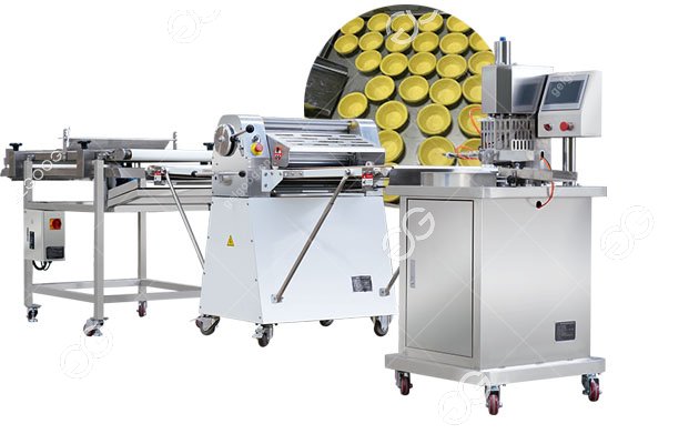  Gelgoog Tartlet Shell Production Machine for Bakery Chain