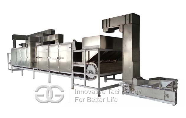 Industrial Nuts Roaster Machine