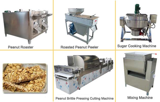 Full Automatic Peanut Brittle Making Machine|Groundnut Chikki Production Line