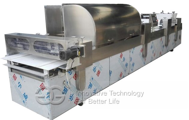 Full Automatic Peanut Brittle Making Machine|Groundnut Chikki Production Line