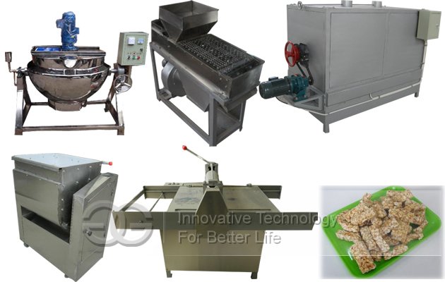 Commercial Semi-automatic Peanut Candy Production Line