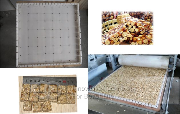 Peanut Brittle Forming and Cutting Machine