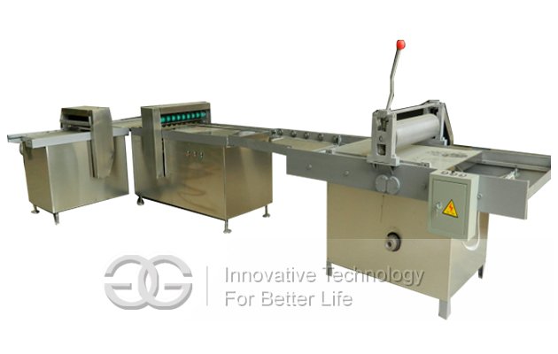 Stainless Steel Peanut Brittle Making/Cutting Machine