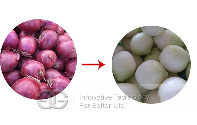 Onion Skin Removing Machine