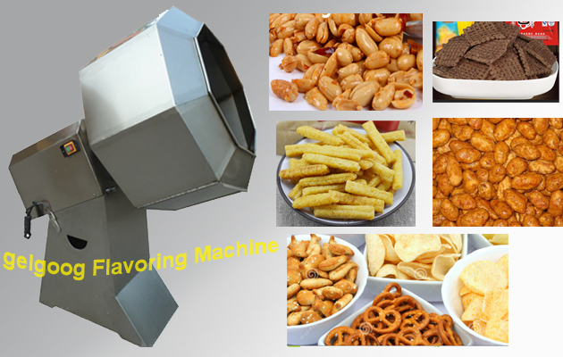 Stainless Steel Octagon Seasoning/Flavoring Machine