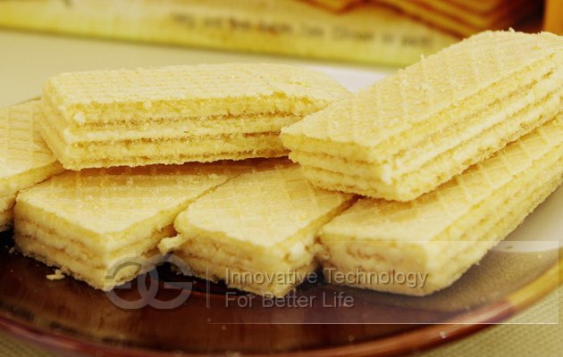 Wafer Biscuit Baking Machine Gas Type