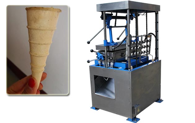 24 Wafer Cone Making Machine