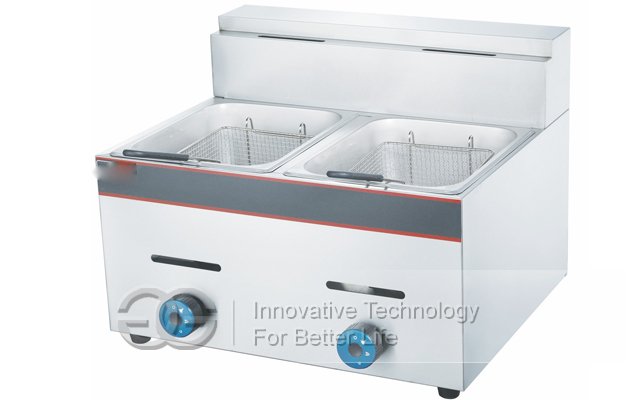 Desktop Gas Deep Fryer Machine