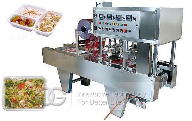 Automatic Tray Filling Sealing Machine