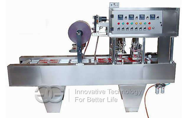 Automatic Tray Filling Sealing Machine