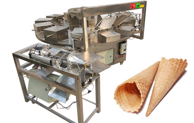 Ice Cream Cone Rolling Machine