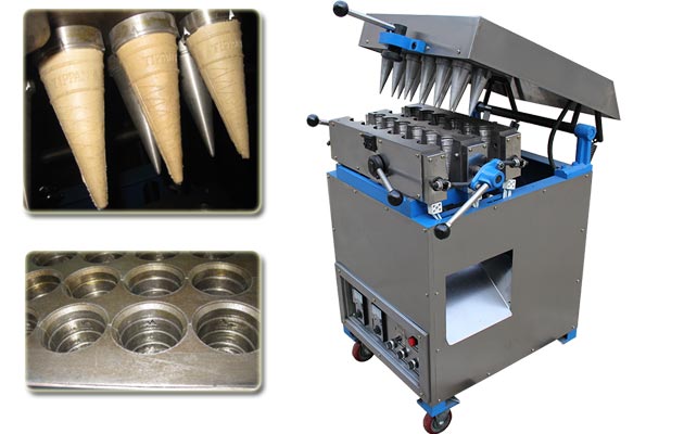 Ice Cream Cone Wafer Forming Machine