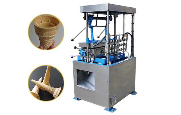 12 Head Ice Cream Cone Maker Machine