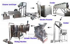 Hot Selling 500kg/h Sesame Butter Production Line