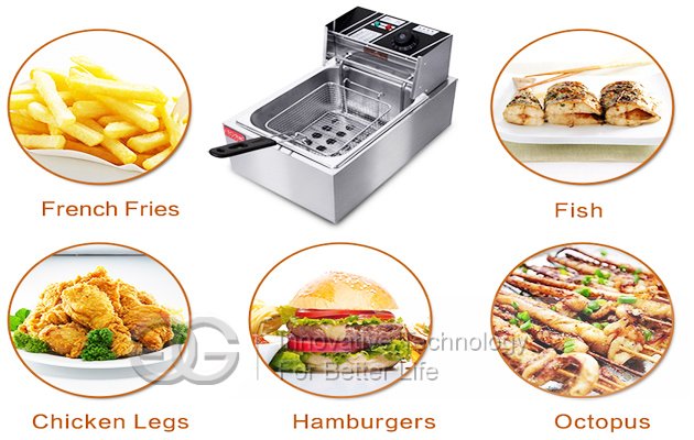 Electric Single Deep Fryer CE Approved