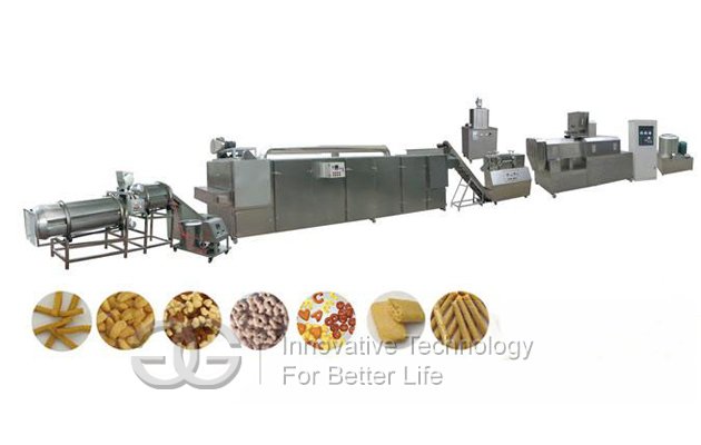 Automatic Puffed Snack Food Production Line