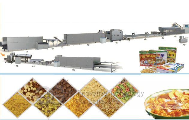 Automatic Puffed Snack Food Production Line