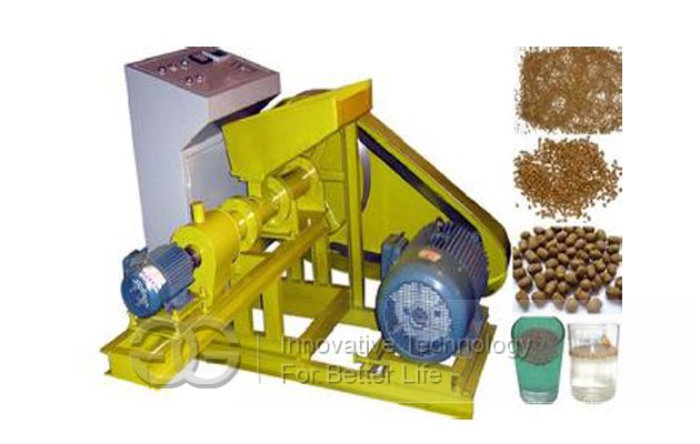 Fish feed machine